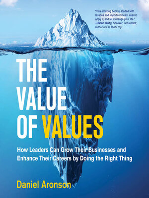 cover image of The Value of Values